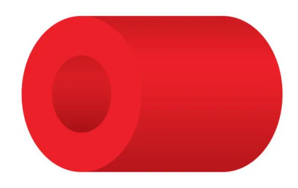 Mikrokanava Nestor Cables Optimus DB 7/3,5MM RED
