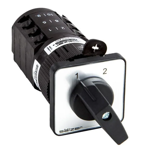 Nokkakytkin vaihto Sälzer P220 1-2 3N 20A Ø22.5