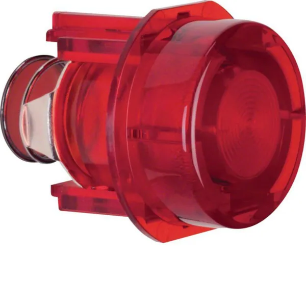 Painike Hager S.1 red Ø26.6 E10 lamp