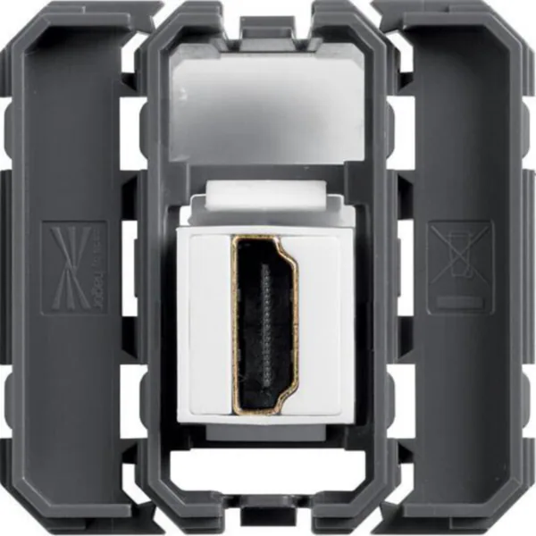 Kanava AV-rasia Hager Gallery HDMI WXF633 PATCH 1/2M