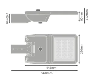 Katuvalaisin Ledvance Streetlight Flex - KATUVALAISIN STREETLIGHT FLEX SL FLEX 36W 730 RV25ST 2XZHAGA