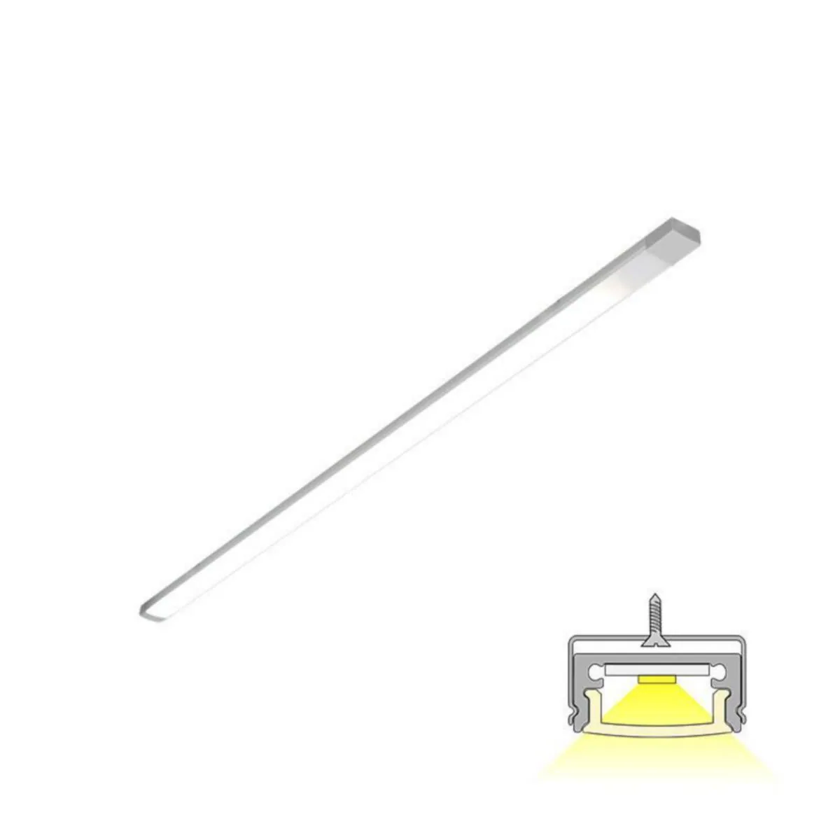 Kohdevalaisin Limente Profil Lux-IR 55 IR-DIM 4000K 8W – 3800-4200