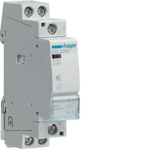Kontaktori Hager Hurinaton - KONTAKTORI HAGER ESC225S 2s 25A k.230VAC hur