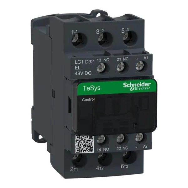 Kontaktori Schneider Electric TeSys LC1D32EL 32A 3S 1S+1A 48V DC