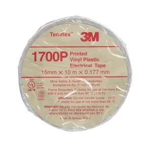Merkintäteippi 3M Temflex 1700P - MERKINTÄTEIPPI TEMFLEX 1700P L3 VAIHEMERKINTÄ