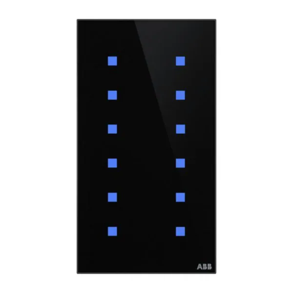 Painike KNX ABB 12-OS, 86X157, TACTEO