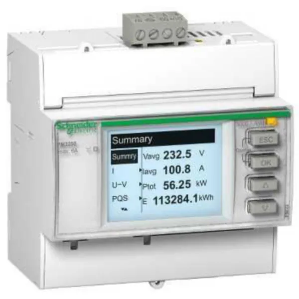 Tehomittari Schneider Electric PM3000-sarja PM3250 CT X/5 MODB