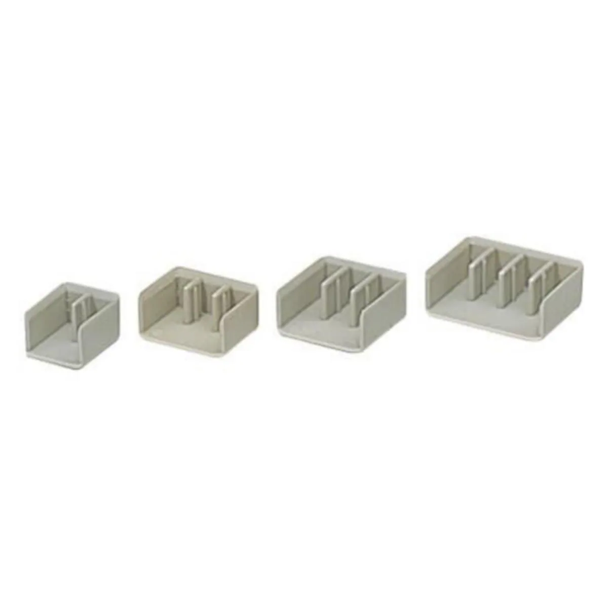 Virtakiskon päätykappale ABB S200C - VIRTAKISKON PÄÄTYKAPPALE S200C BB-END2.1. 2-NAP KISKOLLE