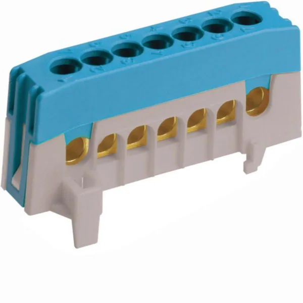 Haaroitusliitin Hager KM07NF 3x16+4x10mm2 blue