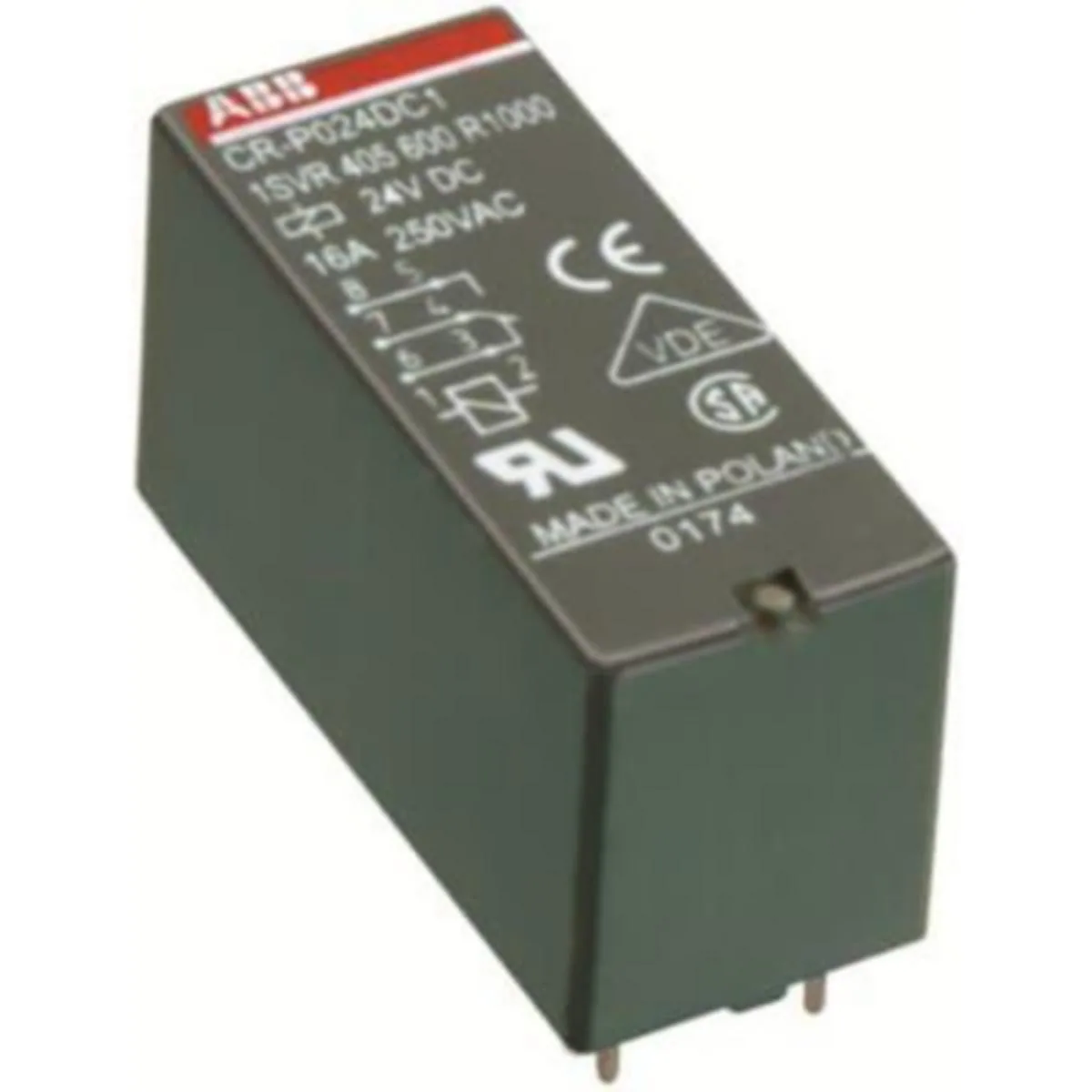 Pistokantarele ABB PISTOKANTARELE,UC=12VDC,2C/O,8
