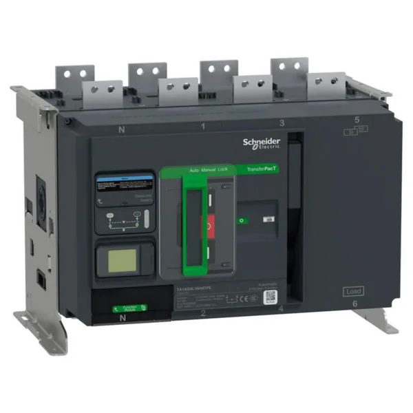 Vaihtokytkin Schneider Electric TA1A ACTIVE 800A 4P LCD-HMI