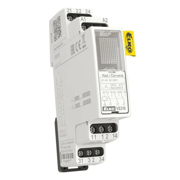 Välirele Elko EP 3VK 16A 230VAC PUN LED