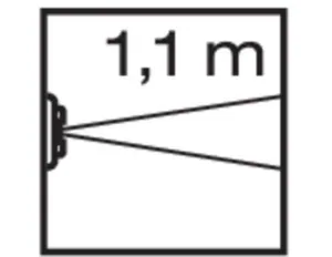 Liiketunnistin KNX Hager K.5 - LIIKETUNNISTIN KNX K.5 180D 1.1M RF IP20 AN-AL