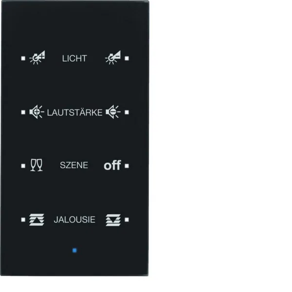 Painike KNX Hager TS Sensor 4OS. LISÄT. OP. LASI MUS