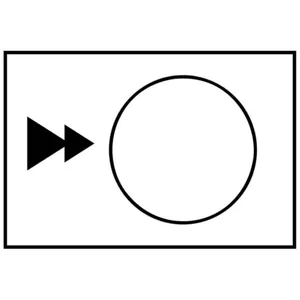 Painike-/merkkivalokilpi Schneider Electric Harmony - PAINIKE/MERKKIVA.KILPI HARMONY ZB2BY4909 OIKEALLE HIDAS/NOPEA