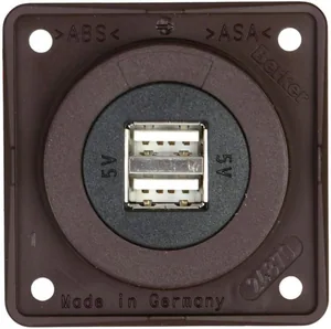 Pistorasia Hager Integro Flow - PISTORASIA INTEGRO FLOW 2USB/2.5A/12VDC UR RUS