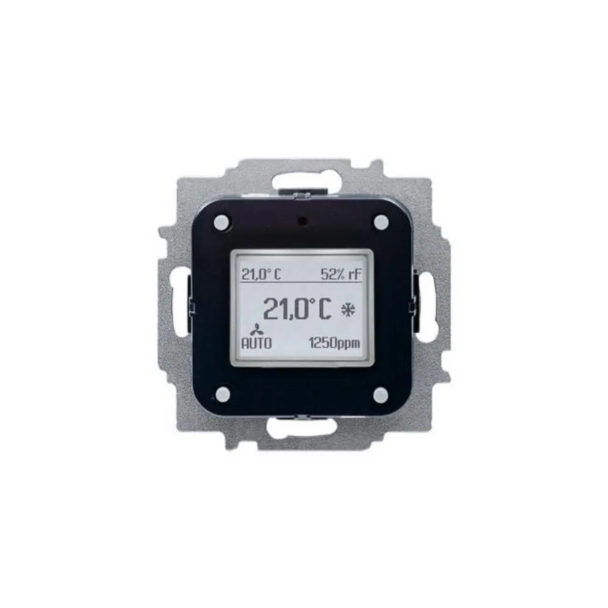 Termostaatti KNX ABB 6109/28-500 - TERMOSTAATTI KNX ABB 0/+40 5PV/2AI U/O B/T CO2.RH%