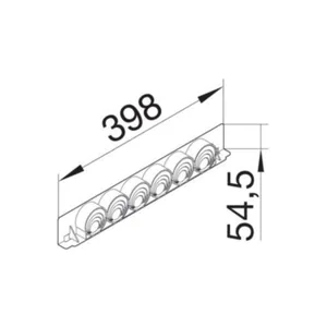 Vedonpoistin Hager electraplan.UK - VEDONPOISTIN ELECTRAPLAN.UK PA 54.5x398x25 NYSÄ KEL