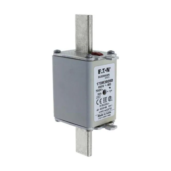 Kahvasulake Bussmann erikoisnopea kahva 1 170M3809D 690V 50A