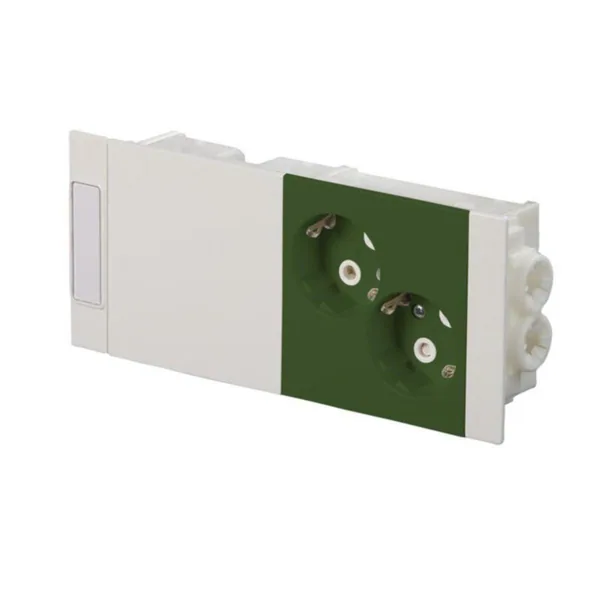 Kanavapistorasia ABB ProDuct esikytketty 2-osainen 2S/16A/IP20 KYTK. VIH