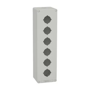 Painikekotelo Schneider Electric Harmony - PAINIKEKOTELO HARMONY KOTELO HARMAA 6 REIKÄÄ 30 MM