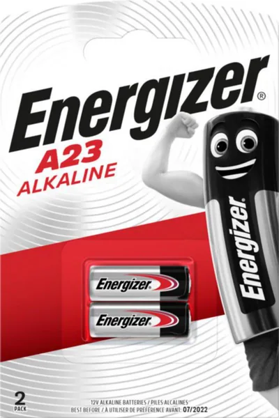 Paristo alkali Energizer Alkaline A23/E23A 12V 2-PAK
