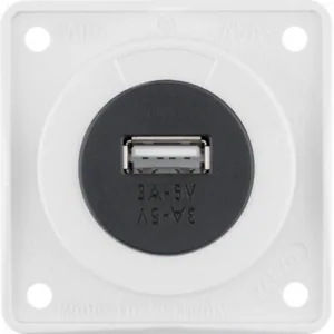 Pistorasia Hager Integro Flow - PISTORASIA INTEGRO FLOW 1USB/3A/12VDC UR VAL