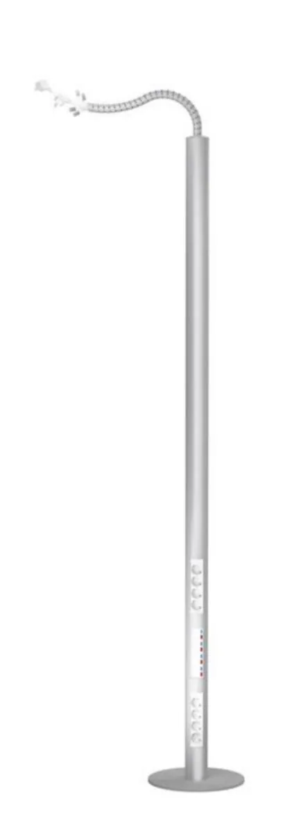 Pistorasiapylväs 484 Pajap PRP 484A 2x4-OS 8xRJ45 AN