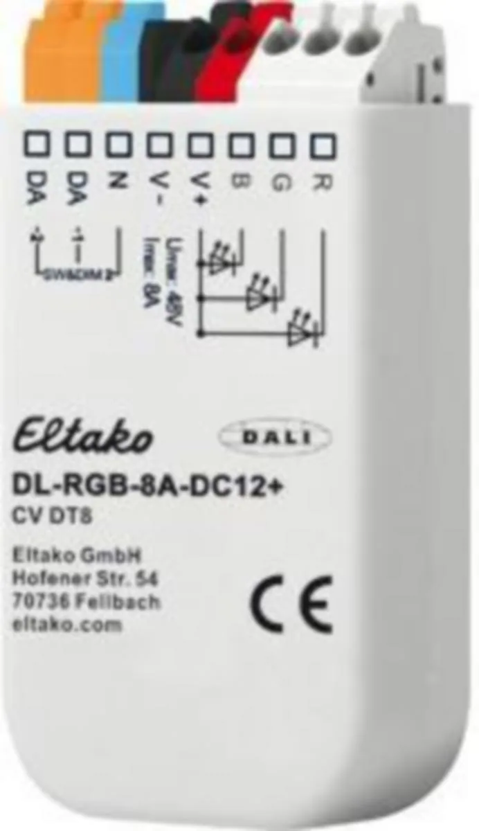 Valonsäädin Eltako DL-RGB-8A-DC12+ - VALONSÄÄDIN DL-RGB-8A-DC12+