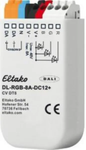 Valonsäädin Eltako DL-RGB-8A-DC12+