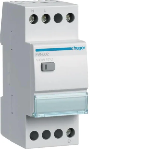 Valonsäädin Hager EVN002 500W RCLPD 2M DIN