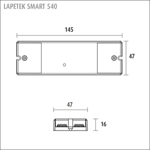 Valonsäädin Limente Smart Luxus - VALONSÄÄDIN LIMENTE SMART 551 LX-1 SETTI 24V VAL