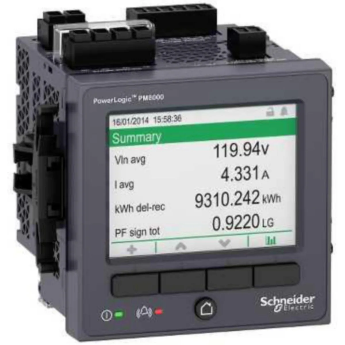 Energiamittari paneeli Schneider Electric Powerlogic PM8240 3V X/5A LK0,2S PAN