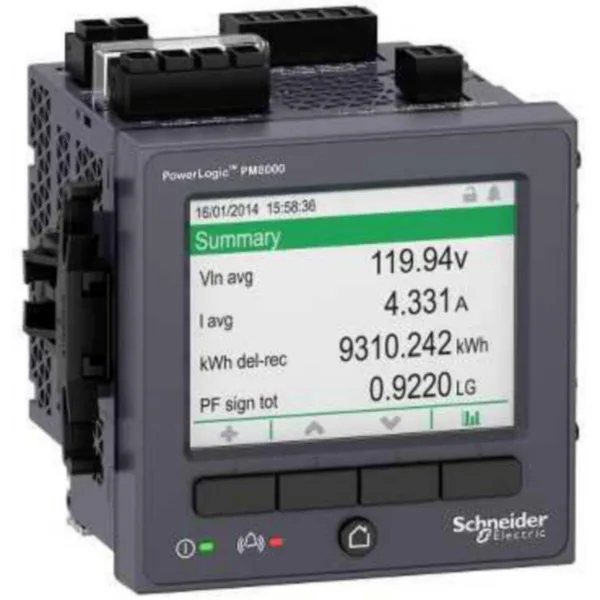 Energiamittari paneeli Schneider Electric Powerlogic PM8240 3V X/5A LK0,2S PAN
