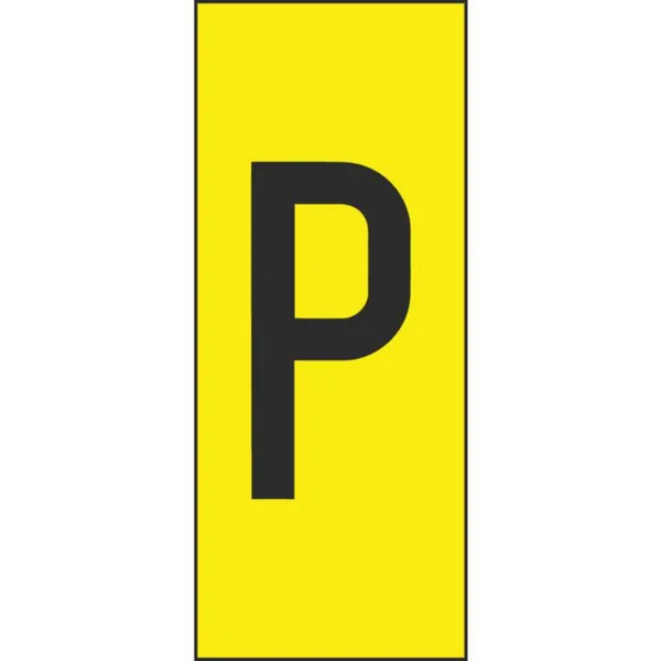 Merkintäkilpi Hammarprodukter H10 kirjaimet P