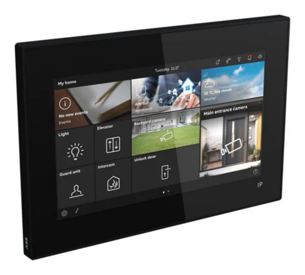 IP Kosketusnäyttö ABB Welcome 7" Touch Lite, IP SISÄYKSIKKÖ 7" LAN+WIFI MUS