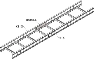 Jatkokappale Meka KS100 - JATKOKAPPALE TIKASHYLLY MEKA KS100 J PG