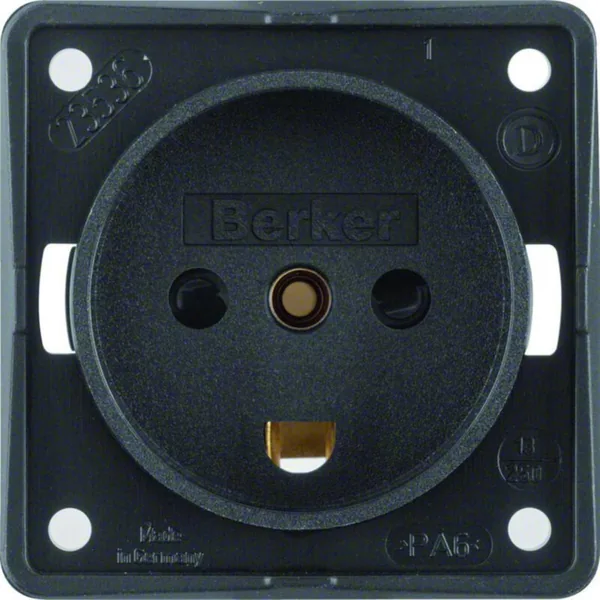 Pistorasia Hager Integro Flow 1DK/13A/250V UKR MUS