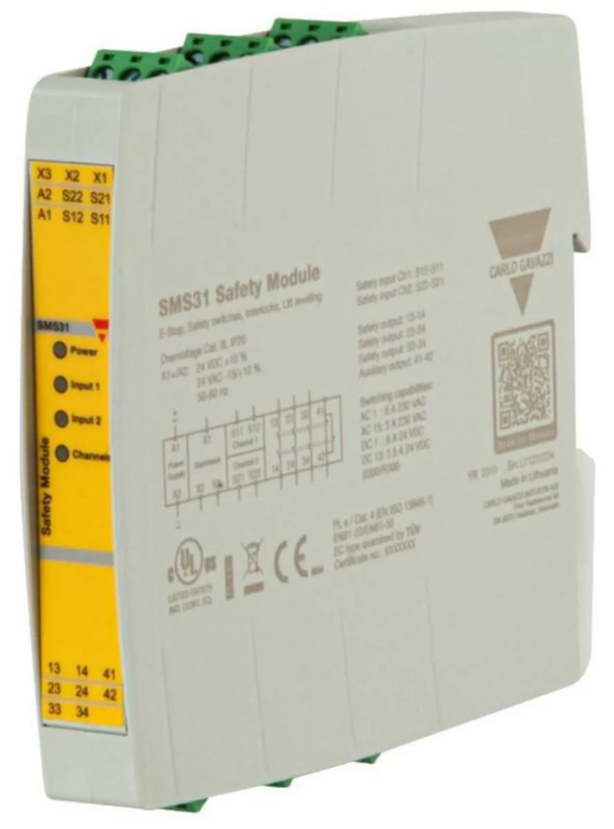 Turvarele Carlo Gavazzi - TURVARELE CARLO GAVAZZI TURVARELE 3XNO JA 1NC 24VAC/DC