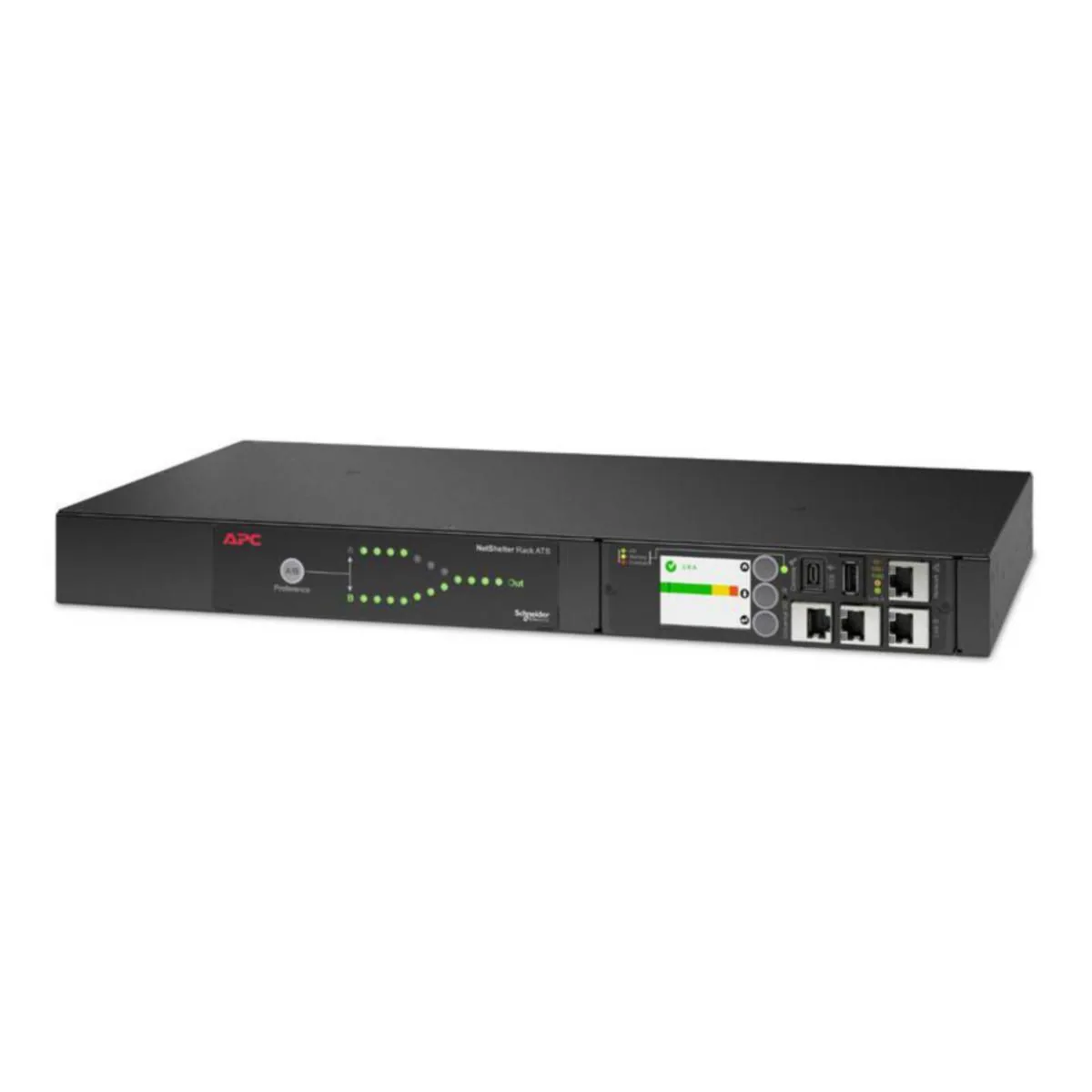 UPS-lisävaruste APC by Schneider Electric NetShelter - UPS-LISÄVARUSTE NETSHELTER NETSHELTER ATS 1U 10A 230V