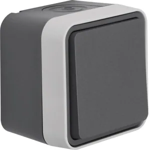 Vipupainike Hager W.1 - VIPUPAINIKE W.1 1/10A/250V/IP55 PPJ HAR