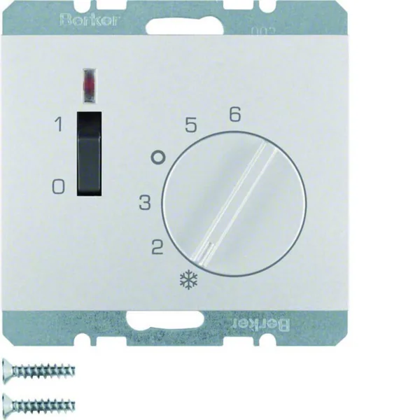 Huonetermostaatti Hager K.5 5/30 1A 10A KYTK/MV AN-AL