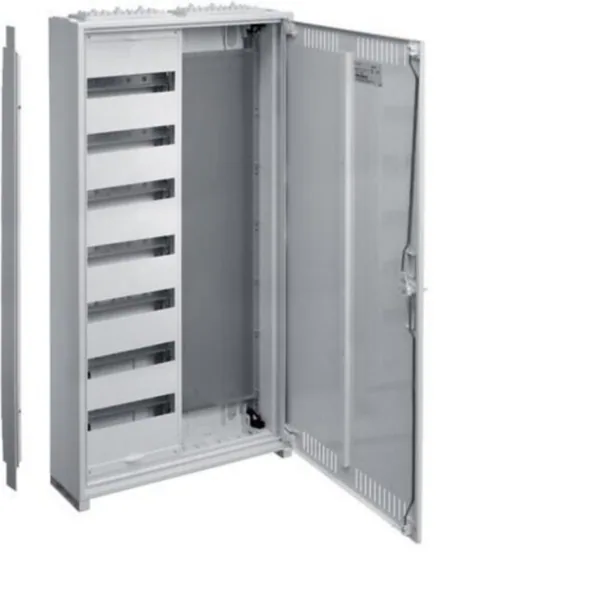 Moduulikotelo pinta/uppo Fe Hager Univers datatilalla FWB72K1 7X12M+DATATILA IP31