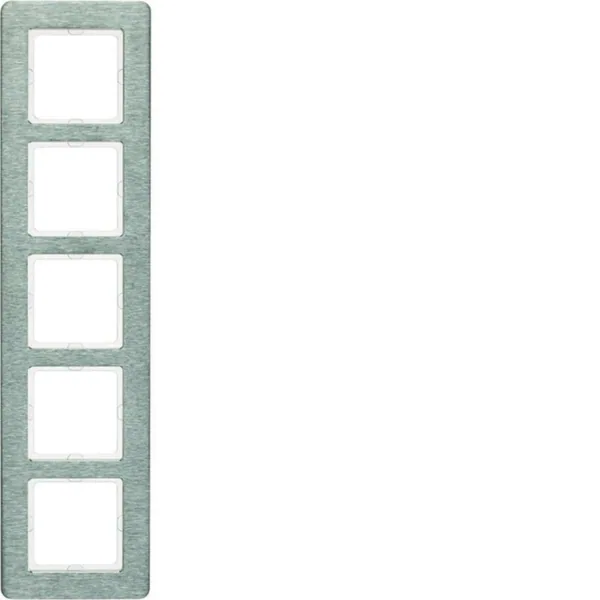 Peitelevy Hager Q.7 5-f. RST brushed vertical