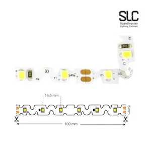 Valoprofiili/-nauha SLC S-Line - VALOPROFIILI/-NAUHA 4.8W/M IP20 4000K 5M