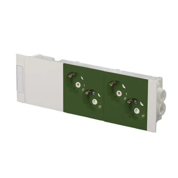 Kanavapistorasia ABB ProDuct esikytketty 4-osainen 4S/16A/IP20 KYTK. VIH