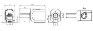 Lattaliitin Ouneva Al/Cu - LATTALIITIN OUNEVA 1XAL 16-50 MM²/CU 2,5-50 MM²