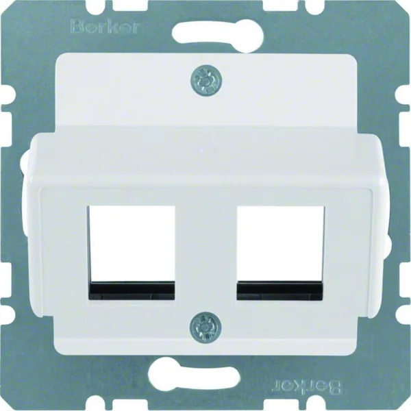 Telerasia Hager S.1 2XRJ45 KEYSTONE VAL
