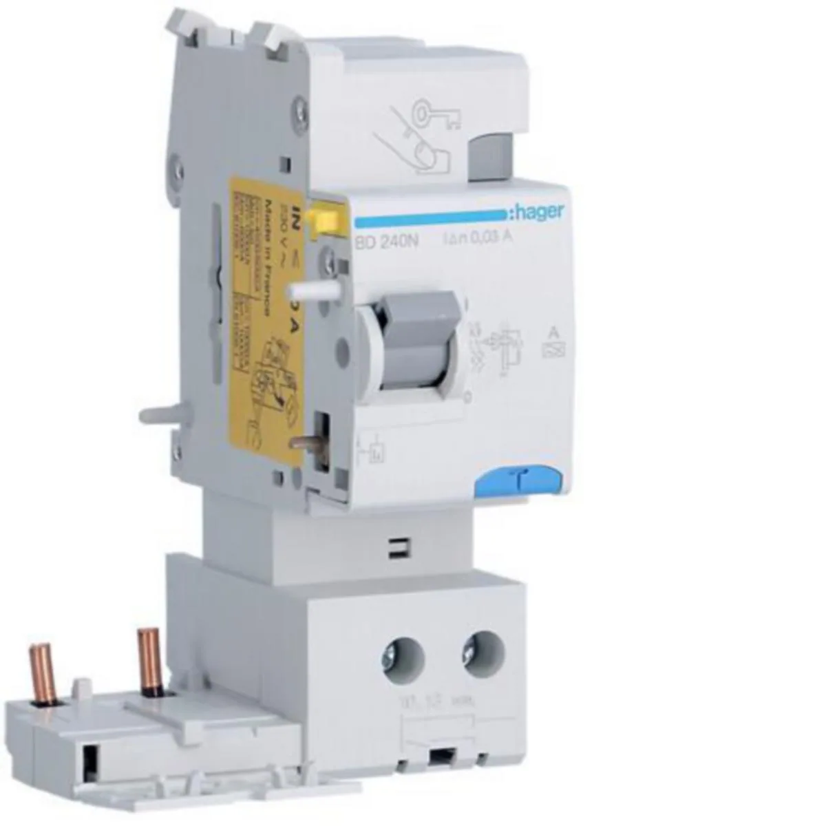 Vikavirtalohkot 30mA, Hager BD240N A/2x40A