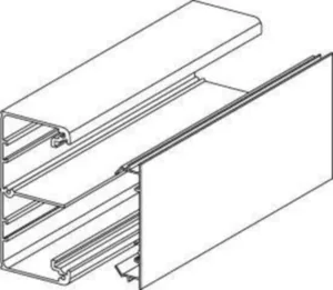 Asennuskanava MP-Bolagen Ductel - ASENNUSKANAVA DUCTEL TBA10-3 AL 100X49X3000 VAL